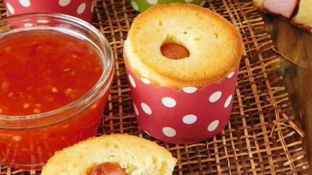 Рецепт кексов хот-дог