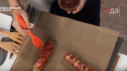 Рецепт хот-дога с беконом и луком фри