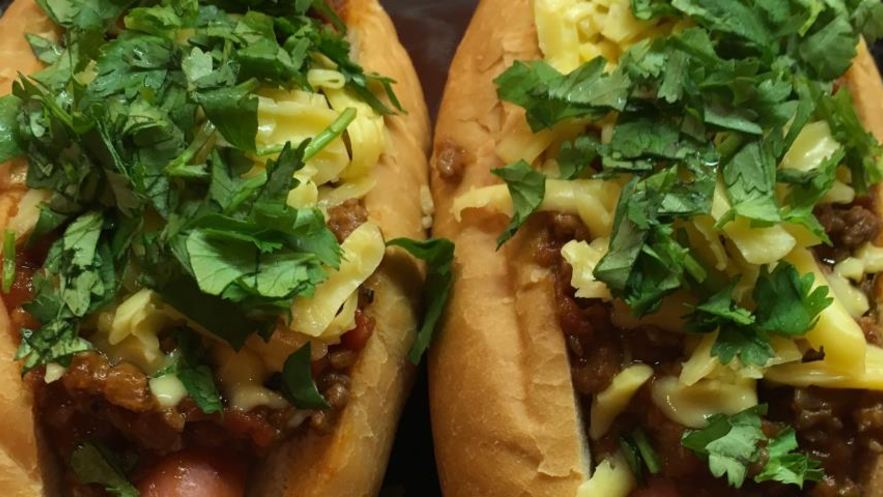 Рецепт хот-дога с чили