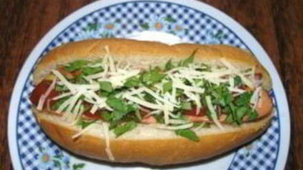 Рецепт хот-дога с горчицей