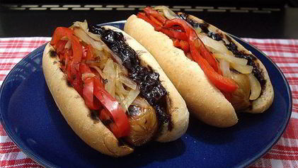 Рецепт Хот-дога с кетчупом