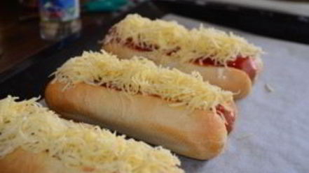 Рецепт хот-дога с сыром