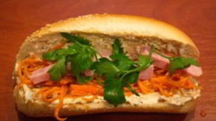 Рецепт хот-дога с ветчиной