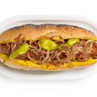 Рецепт Хот-дога с жареным луком