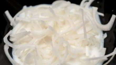 Рецепт хот-дога с жареным луком