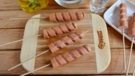 Рецепт хот-дога торнадо