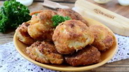 Рецепт хот-дога в луковых колечках