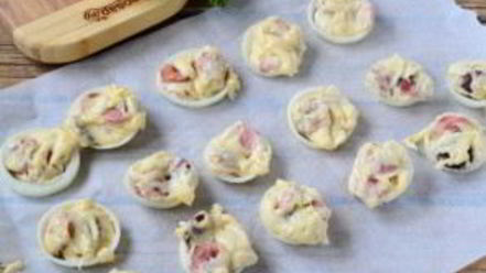 Рецепт хот-дога в луковых колечках