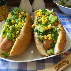 Рецепт Хота доги Текс Мекс