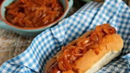 Рецепт лука для хот-догов