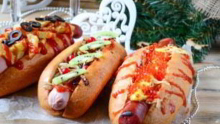 Рецепт новогодних хот-догов