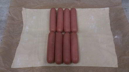 Рецепт плетеного хот-дога