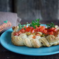 Рецепт Плетеных хот-догов с гуакамоле