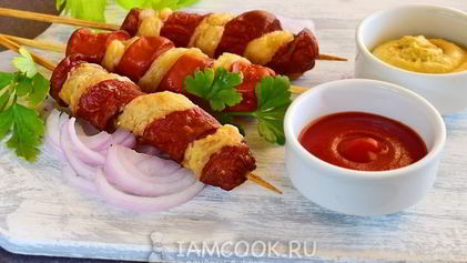 Рецепт Слоеного хот-дога