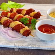 Рецепт Слоеного хот-дога