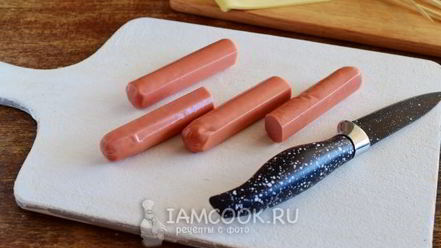 Рецепт слоеного хот-дога