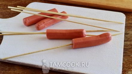 Рецепт слоеного хот-дога