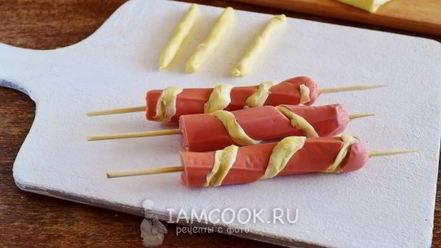 Рецепт слоеного хот-дога