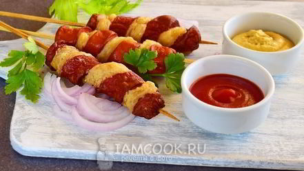 Рецепт слоеного хот-дога