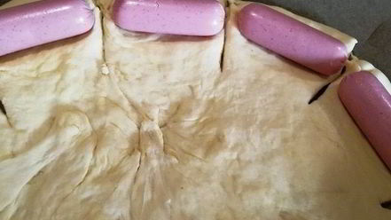 Рецепт суперсырной хот-дог-пицца