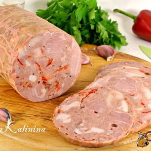 Рецепт Колбасы ветчинной особой с паприкой