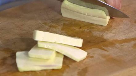 Рецепт кускуса с баклажаном, цукини и перцем чили