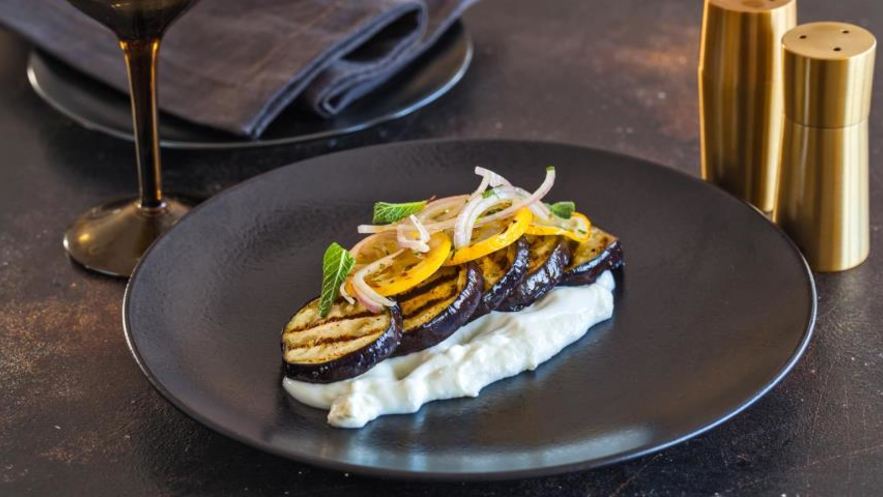 Рецепт лабан с баклажанами-гриль