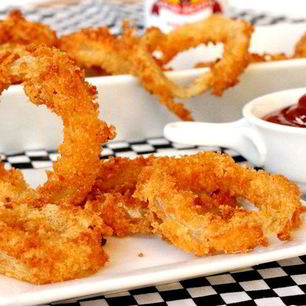 Рецепт Луковых колец к пиву