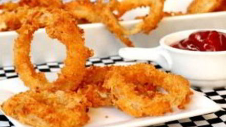 Рецепт луковых колец к пиву