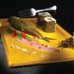 Рецепт Маринованных сардин с виноградными листьями