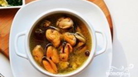 Рецепт мидий, маринованных в масле