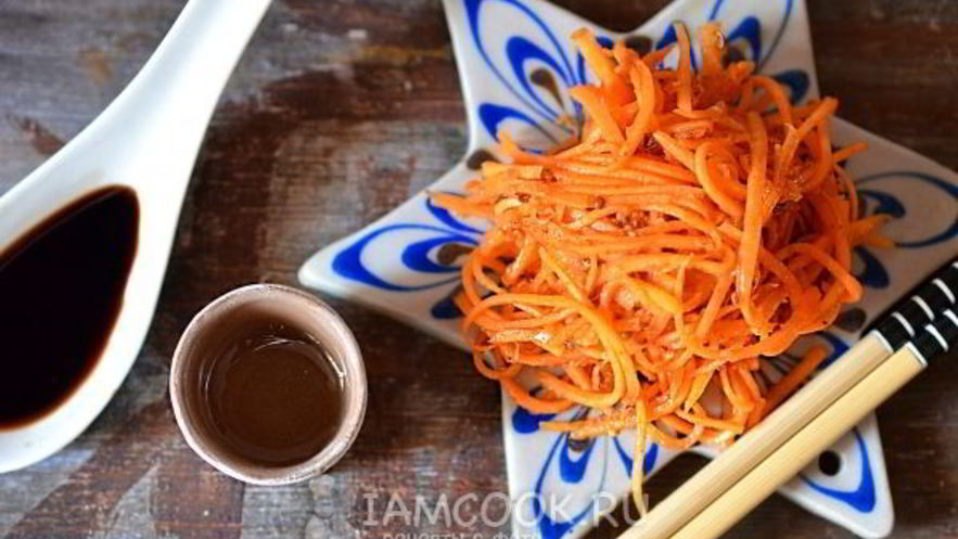 Рецепт корейской моркови с луком