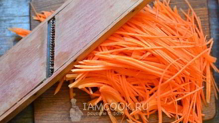 Рецепт корейской моркови с луком