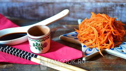 Рецепт корейской моркови с луком