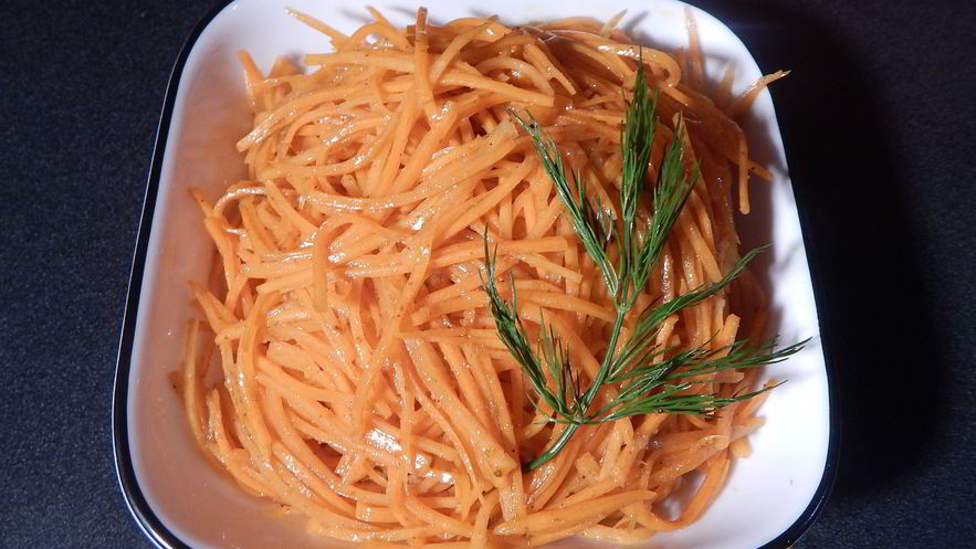 Рецепт корейской моркови