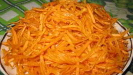 Рецепт маринованной моркови по-корейски