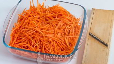 Рецепт моркови по-корейски без уксуса и лука