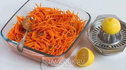 Рецепт моркови по-корейски без уксуса и лука