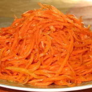 Рецепт Моркови по-корейски с чесноком