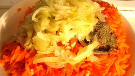 Рецепт моркови по-корейски с луком