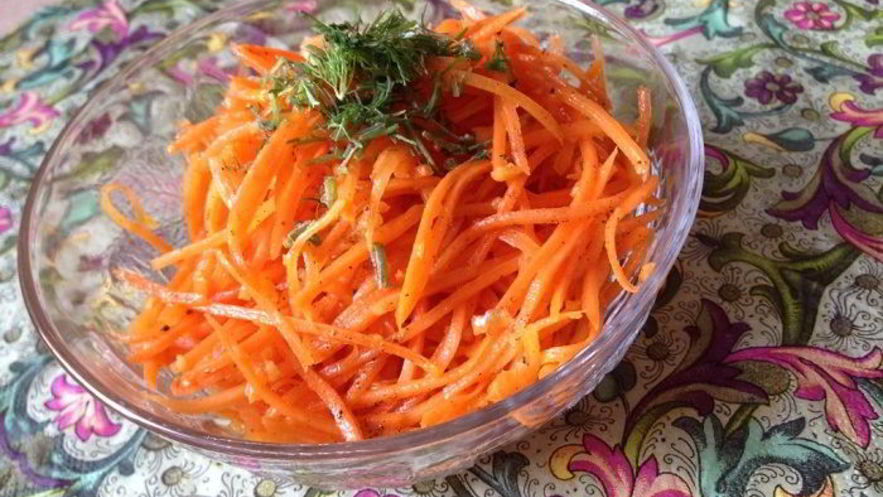 Рецепт морковки по-корейски