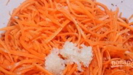 Рецепт вкусной корейской морковки