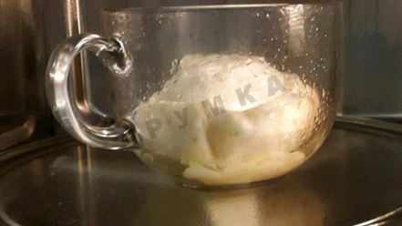 Рецепт белкового омлета в микроволновке