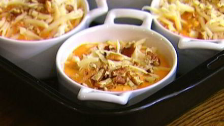 Рецепт фриттаты из тыквы с беконом и орехами пекан