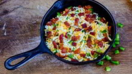 Рецепт фриттаты с картофелем и ветчиной