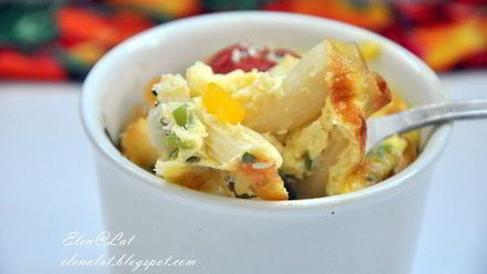 Рецепт фриттаты с макаронами и болгарским перцем