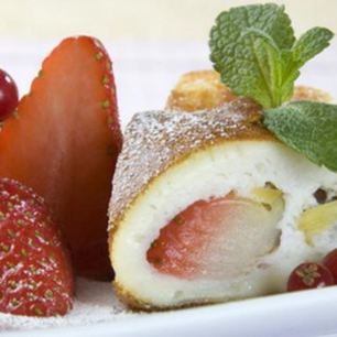 Рецепт Фруктово-ягодного омлет-суфле