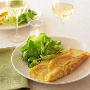 Рецепт Классического французского омлета с сыром