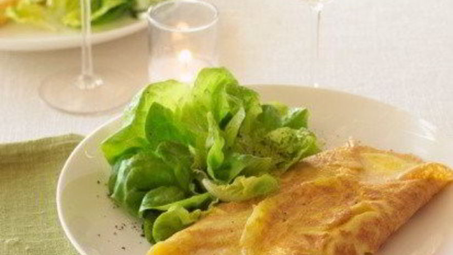 Рецепт классического французского омлета с сыром