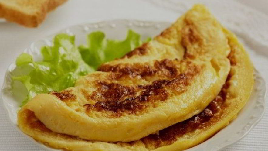 Рецепт омлета классического с молоком